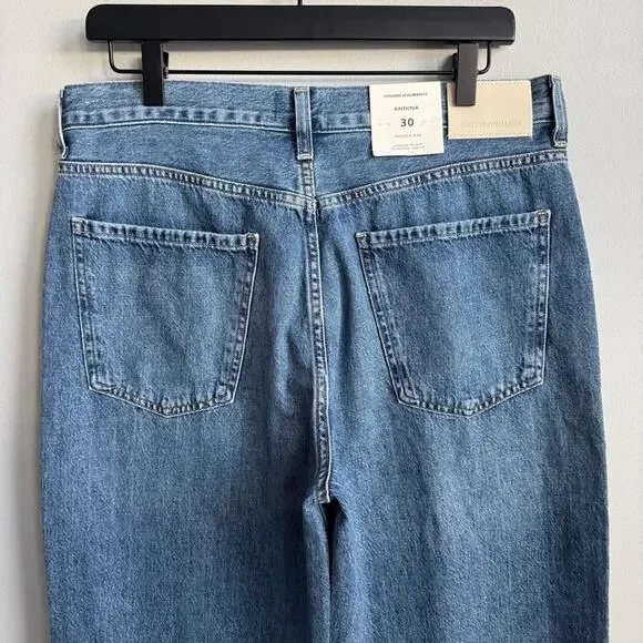 NEW Citizens of Humanity Annina Trouser Jeans in Pinnacle Wash Size 30 - Picture 8 of 16